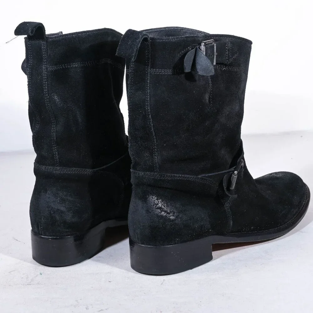 Belstaff Bedford Short Boots in Black Suede - 37 - Picture 2 of 7